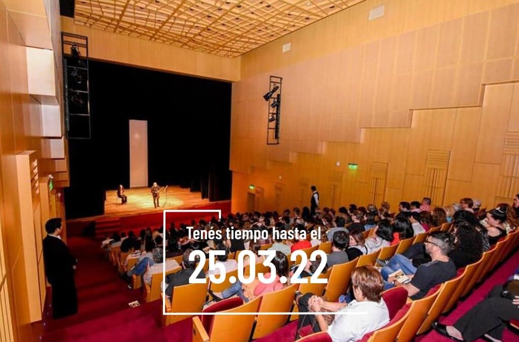 Convocatoria abierta para presentar propuestas escénicas