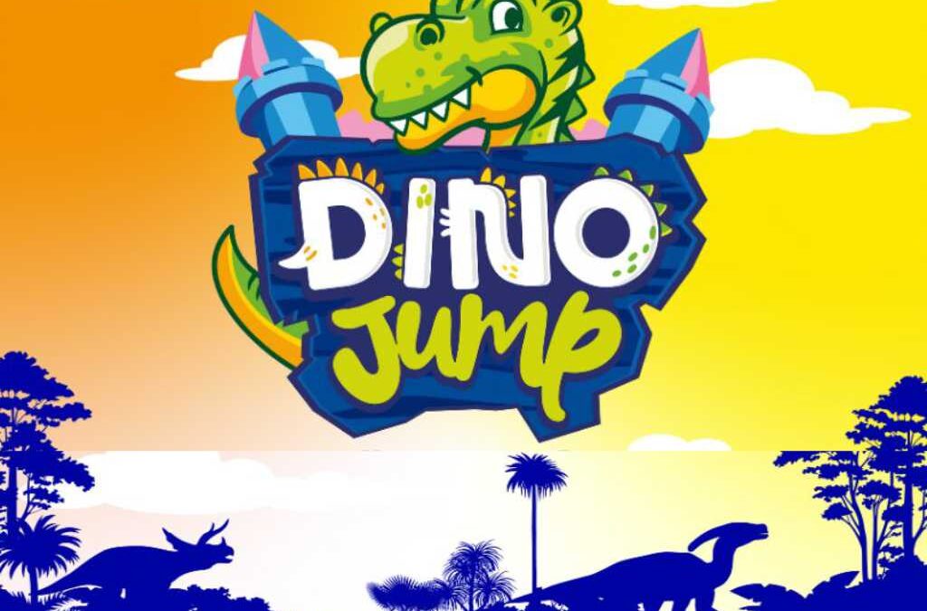 La experiencia familiar Dino Jump y el laberinto inflable